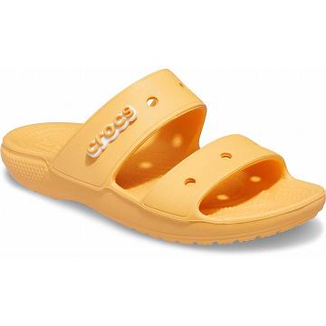 Crocs Klassiska Sandal Badtofflor Dam Orange | Sverige 0626WNBY